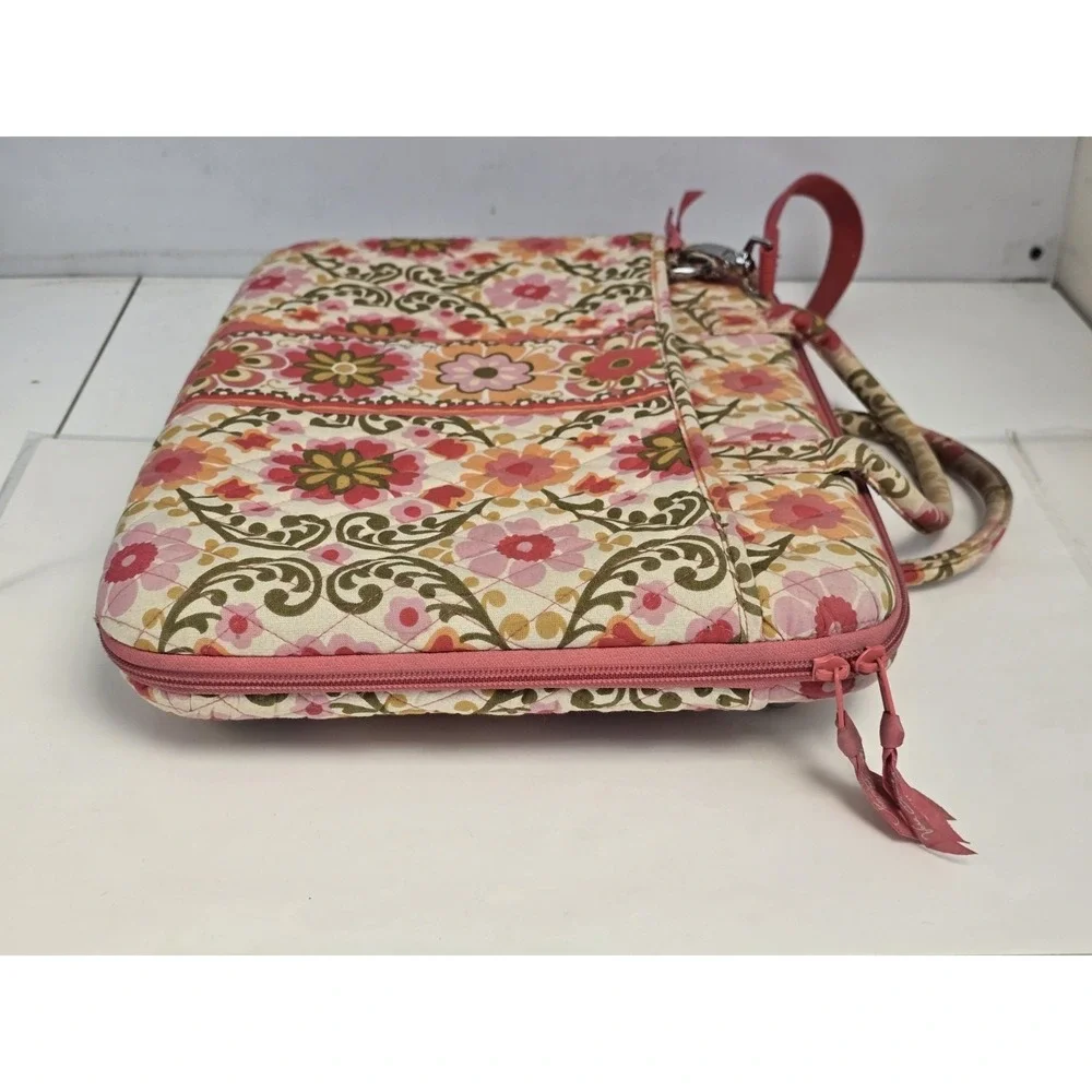 Vera Bradley Hard Shell Laptop Computer Case Bag‎ Folkloric Retired Strap VTG